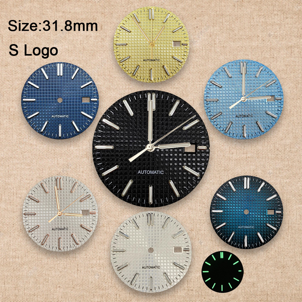 31.8mm S Logo Oak Dial Fit NH3 - Luxury Watch Face 评论和价格