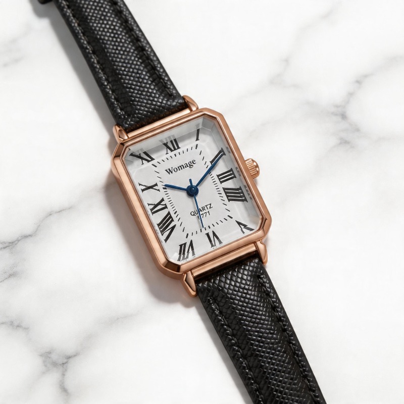 Fashion Rectangle Quartz Watch - Luxury Watch Index 评论和价格