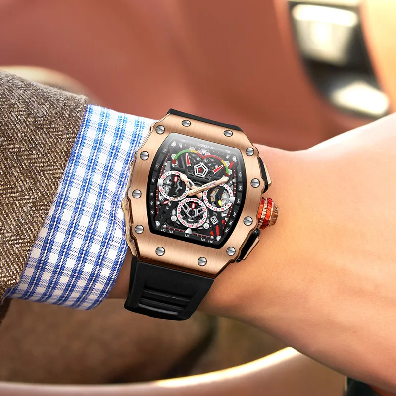 ONOLA 6827 Unique Barrel Type  - Luxury Watch Unique 评论和价格