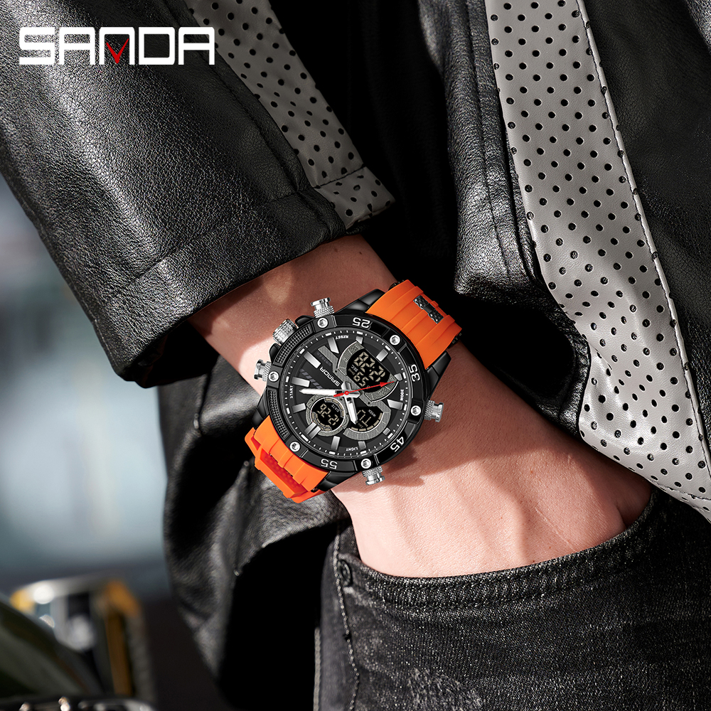 SANDA New 6162 Fashionable Men - Minute Repeater Watch 评论和价格