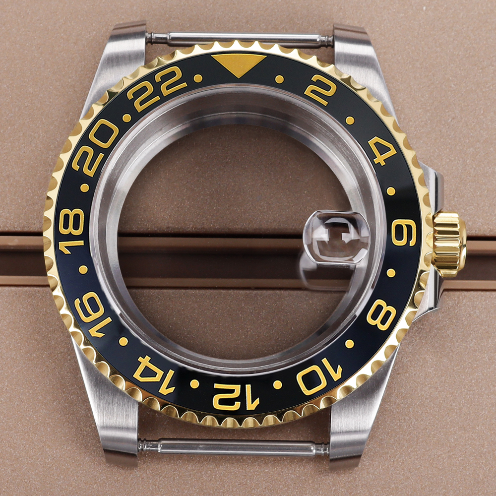 blak gold Bezel 40mm Luxury Wa - Exhibition Caseback 评论和价格