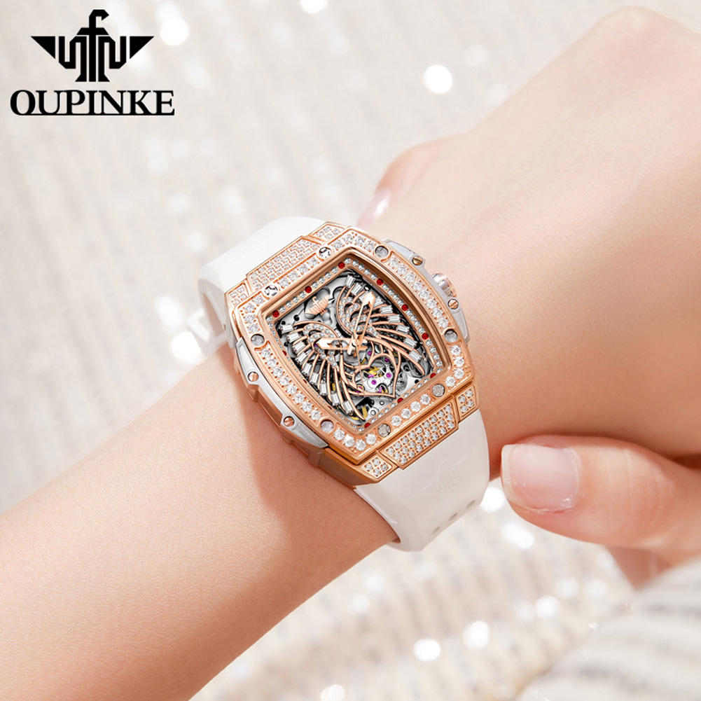 OUPINKE 3225 Box Set ladies' w - Luxury Watch Diamond 评论和价格