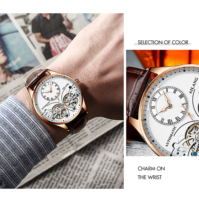 AILANG Brand New Fashion Doubl - Automatic Pilot Watch 评论和价格