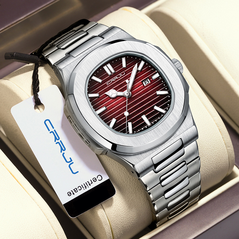CRRJU Top Luxury Brand Man Wat - Luxury Watch Top 10 评论和价格