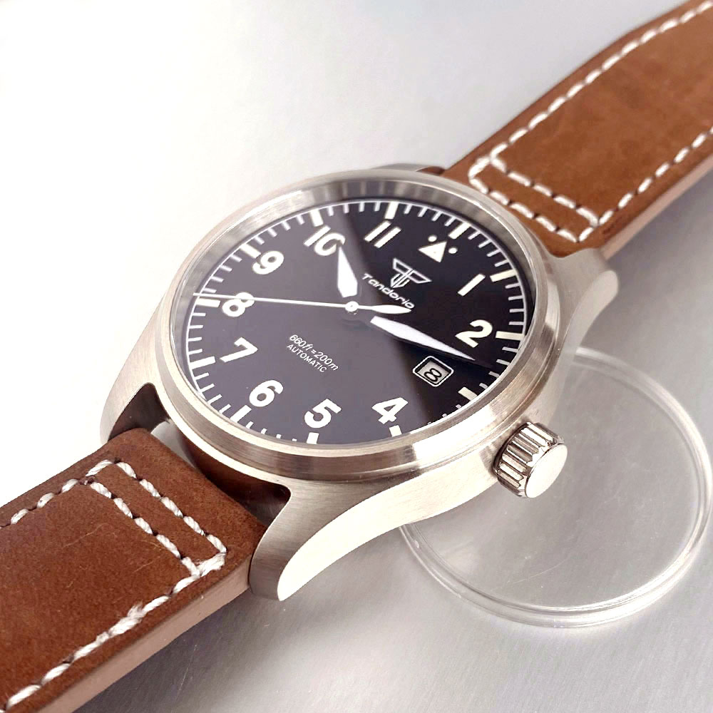 Customized 39mm Classic Pilot  - Automatic Pilot Watch 评论和价格