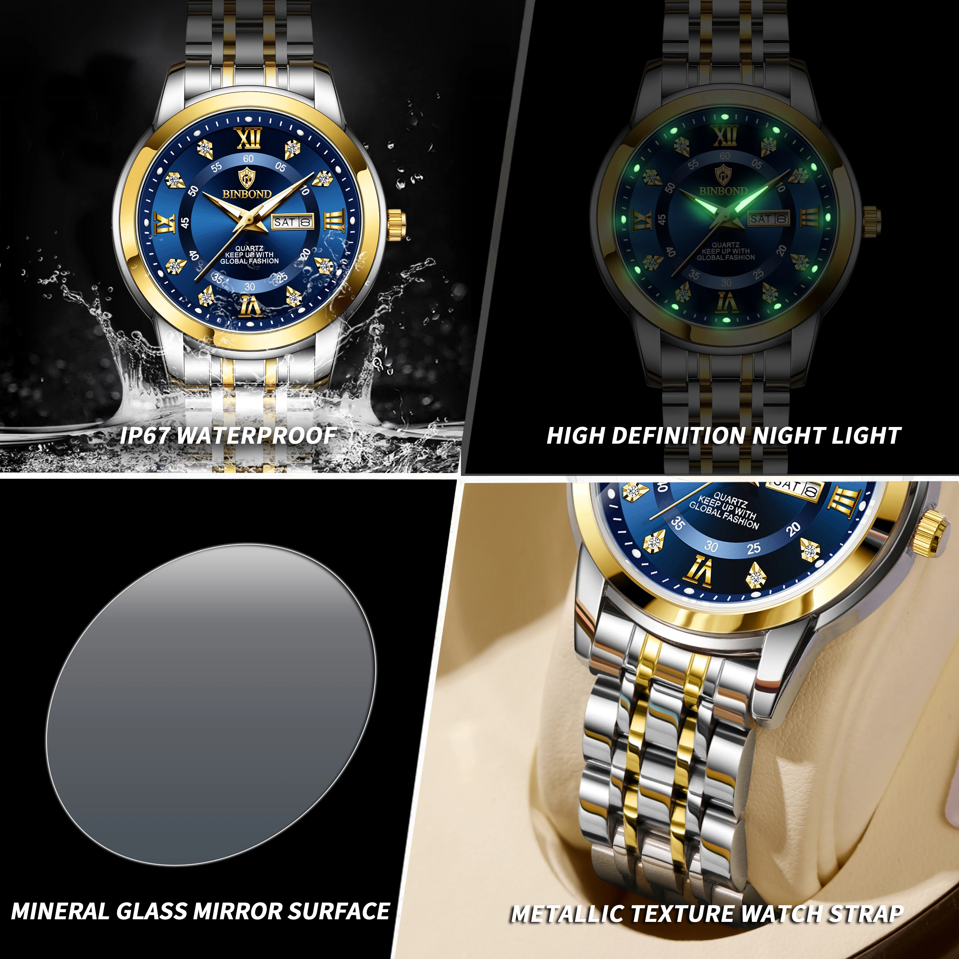 BINBOND B7169 Top Brand Luxury - Luxury Watch Top 10 评论和价格