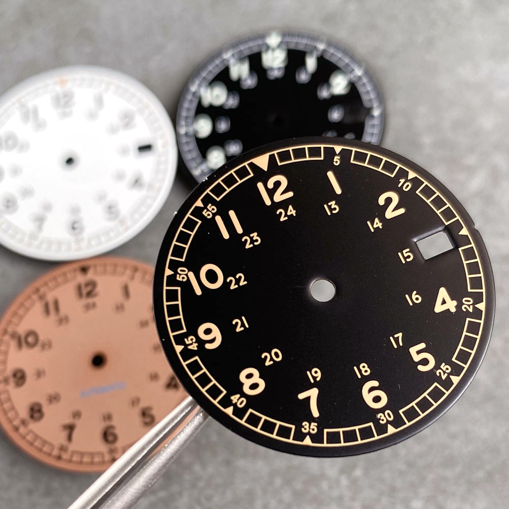 29mm NH35 Pilot Watch Dial MOD - Automatic Pilot Watch 评论和价格