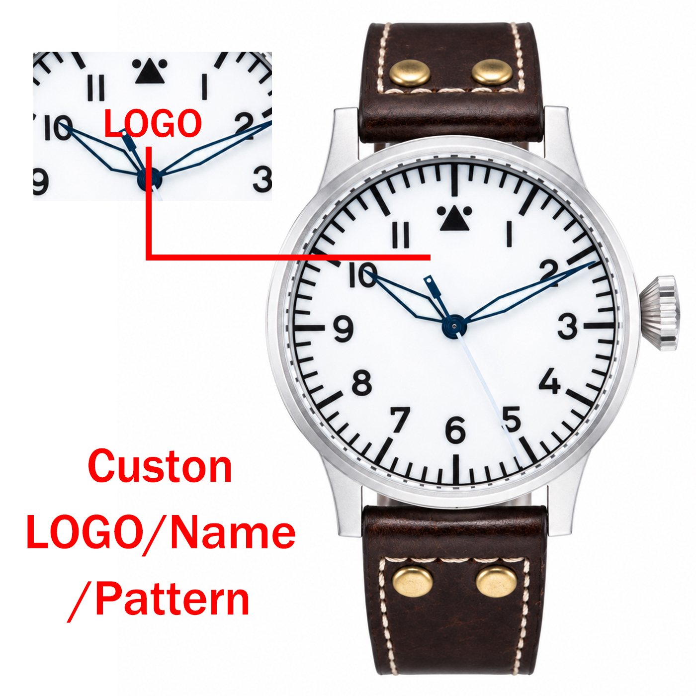 Custom Retro Pilot Watch for M - Automatic Pilot Watch 评论和价格