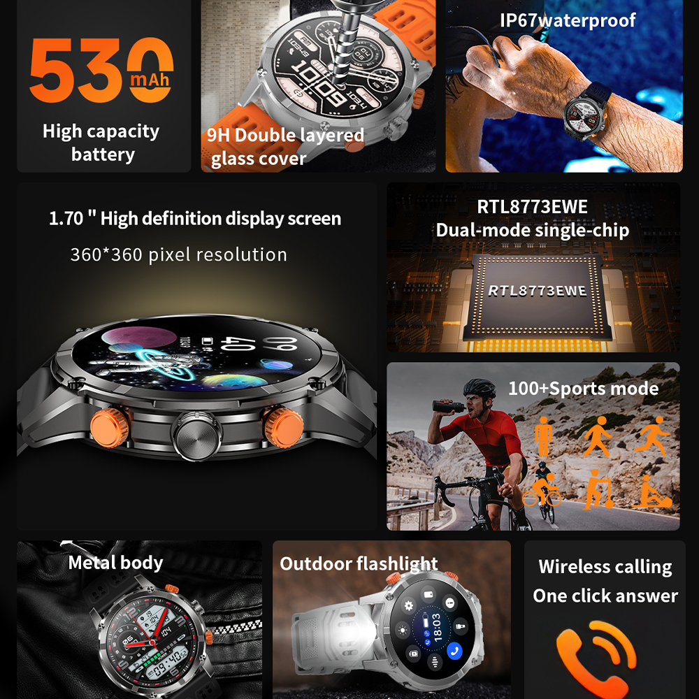Smart Watch for Men Answer/Mak - Luxury Watch Makes 评论和价格
