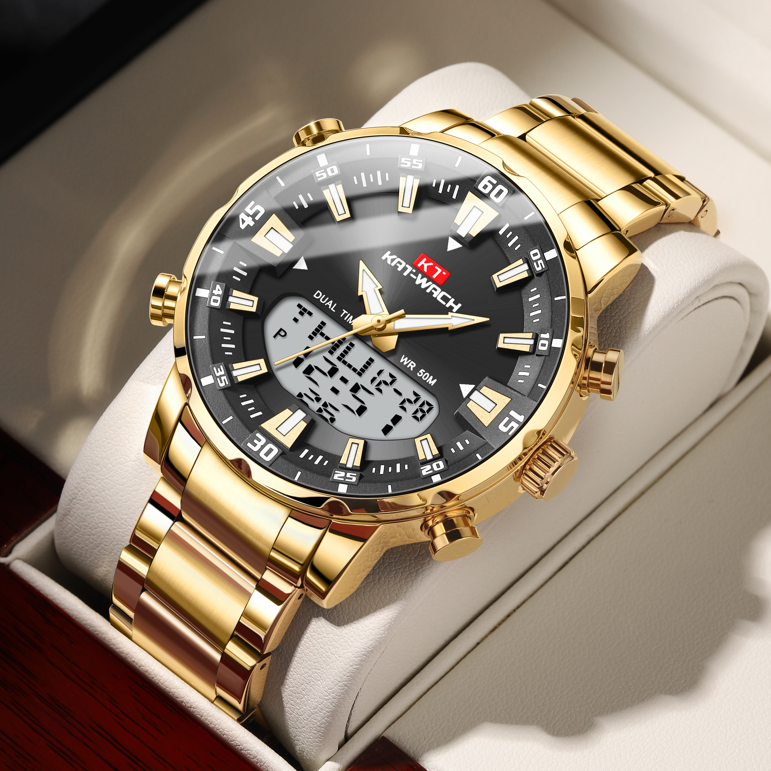 KAT-WACH Luxury Men's Quartz D - Minute Repeater Watch 评论和价格