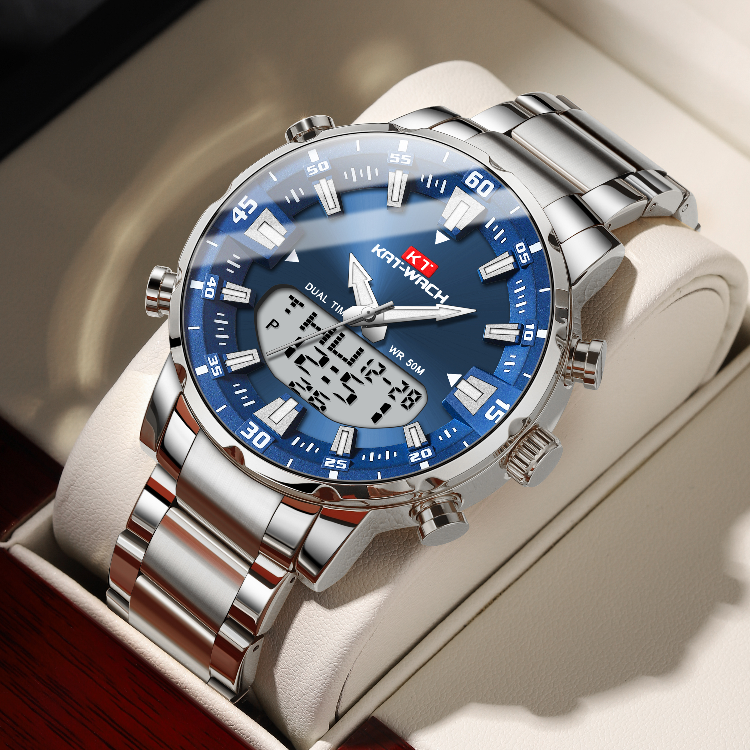 KAT-WACH Luxury Men's Quartz D - Minute Repeater Watch 评论和价格