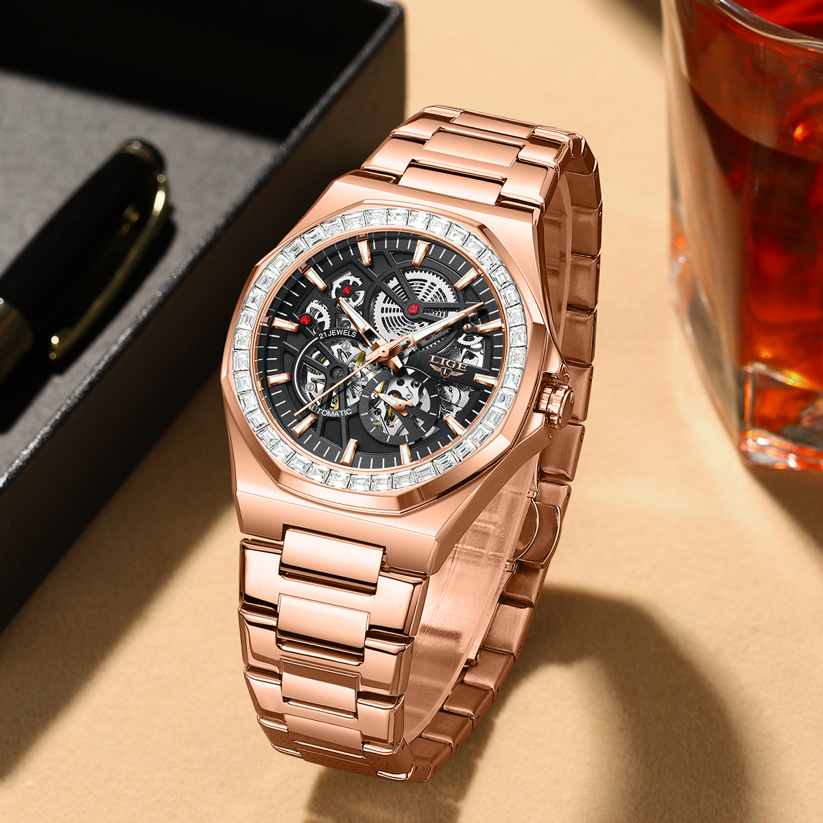LIGE Original Design Mechanica - Luxury Watch Brands 评论和价格