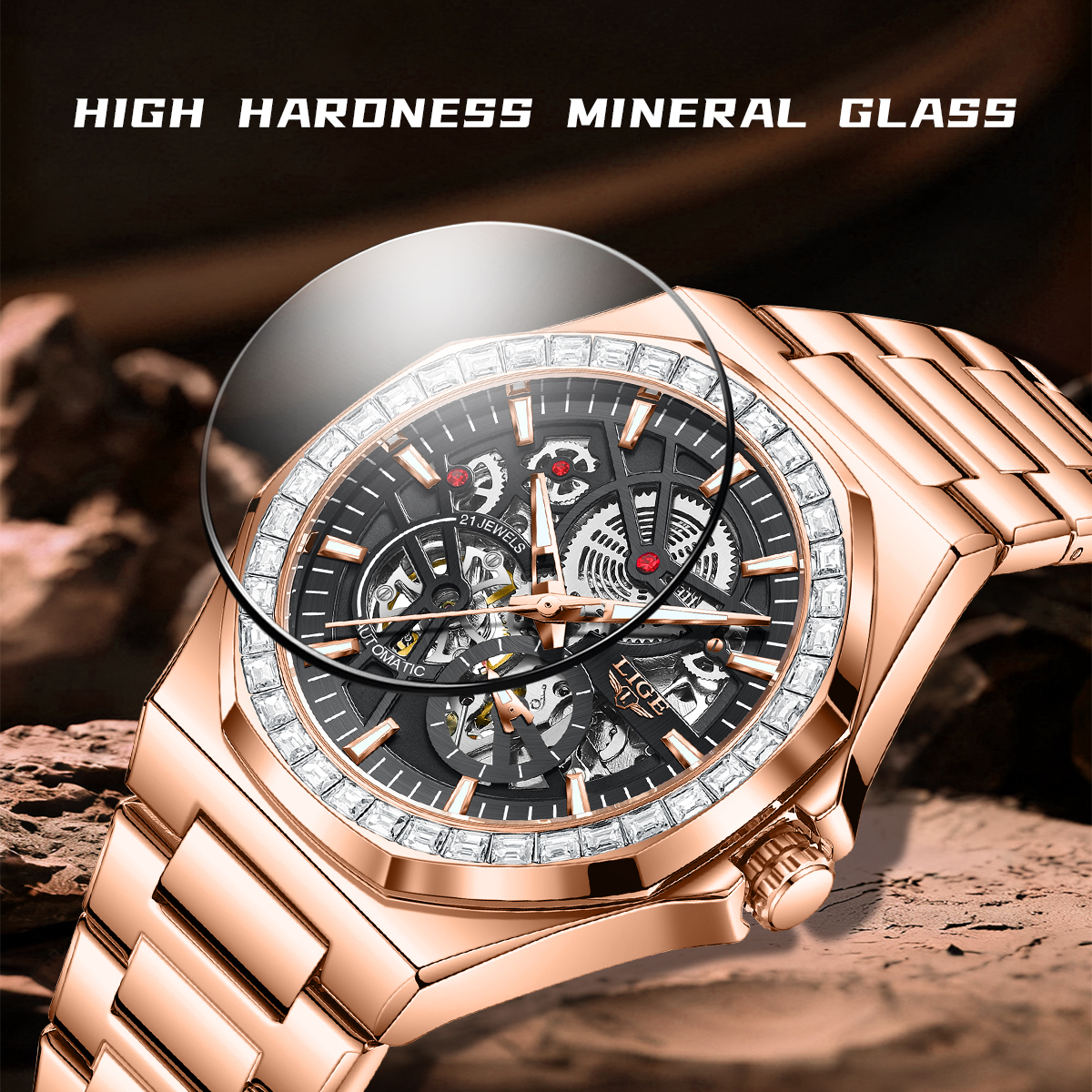 LIGE Original Design Mechanica - Luxury Watch Brands 评论和价格