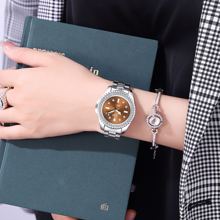 SZTME Luxury and Elegant Women - Luxury Watch Diamond 评论和价格
