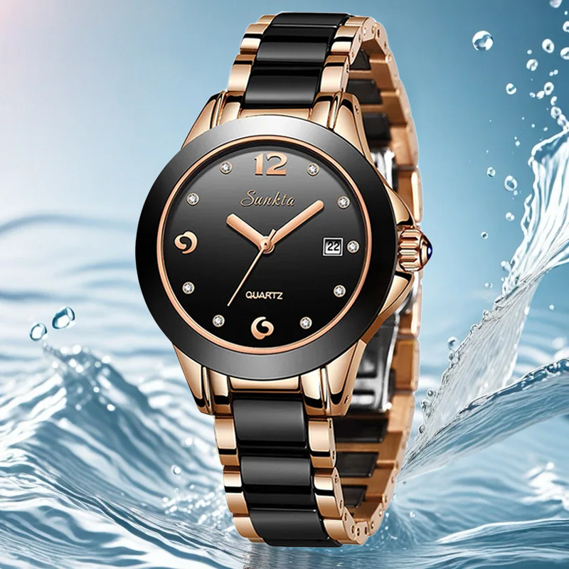 LIGE Sunkta Fashion Elegant Wo - Luxury Watch 评论和价格