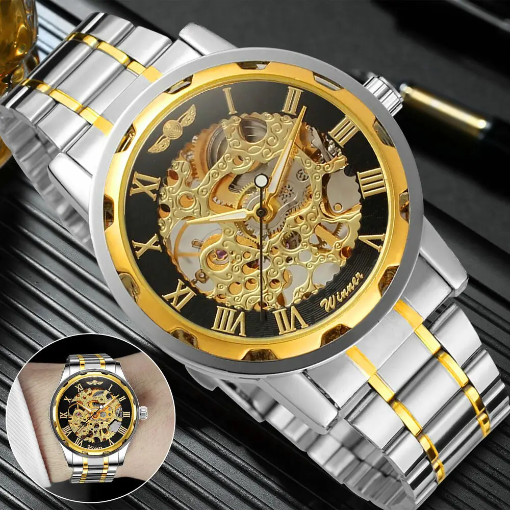 Men's Stainless Steel Strap Ro - Luxury Watch Nice 评论和价格