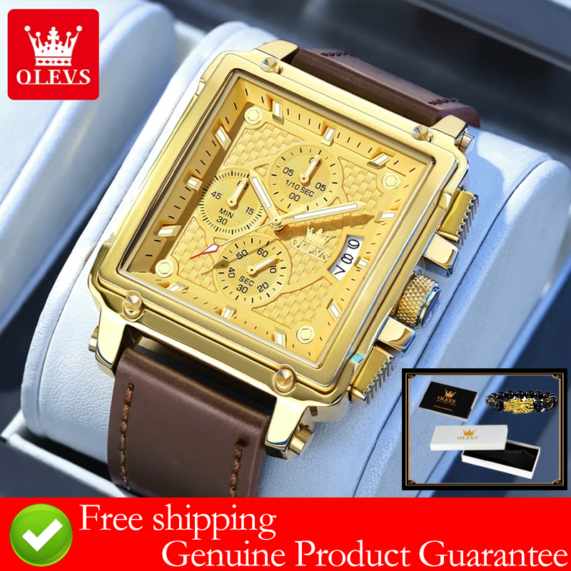OLEVS brand mens watches water - Luxury Watch Brands 评论和价格
