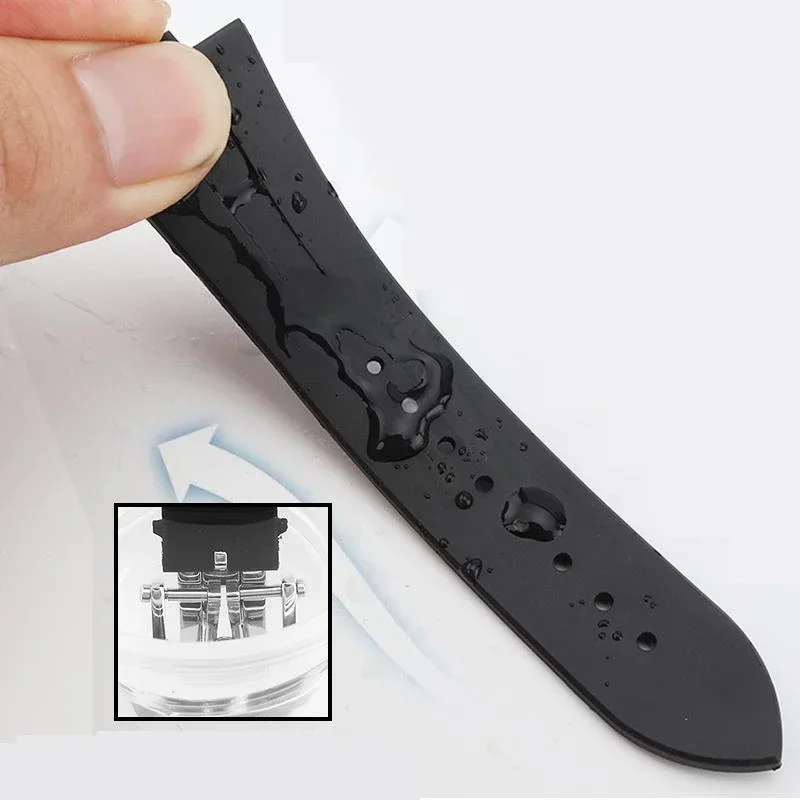 Silicone Rubber Watch Band For - Luxury Watch Vacheron Constantin 评论和价格