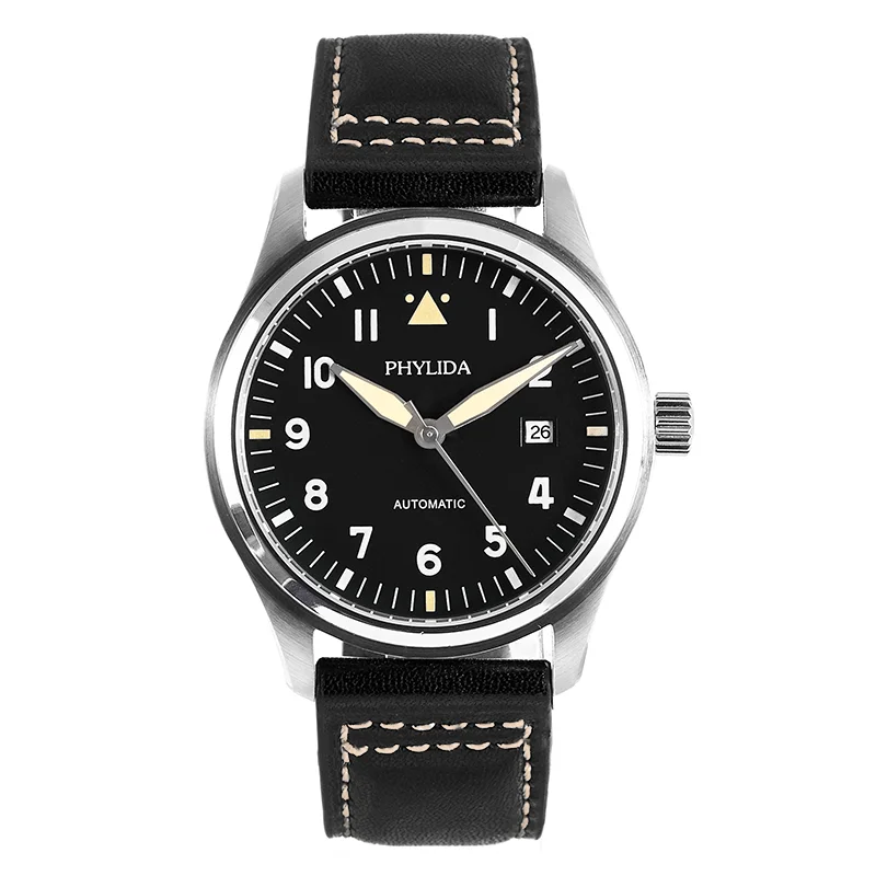 PHYLIDA 42mm Spitfire Pilot’s  - Automatic Pilot Watch 评论和价格