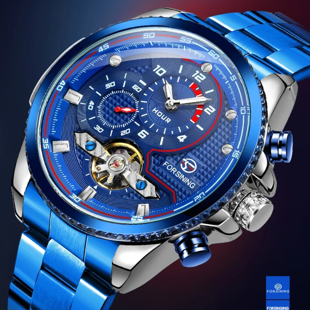 Luxury Brand Blue Male Mechani - Luxury Watch Nice 评论和价格