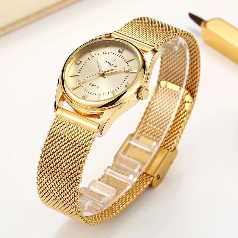 WWOOR Luxury Brand Dress Gold  - Luxury Watch Index 评论和价格