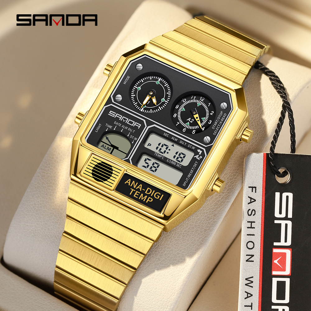 SANDA 3192 Factory Men's Wrist - Minute Repeater Watch 评论和价格